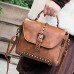 Women Stylish Rivet Crossbody Bag Shoulder Bags Outdoor Handbag